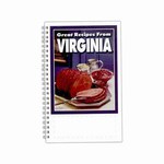 Custom Decorated Virginia State Cookbooks!