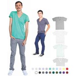 Custom Imprinted American Apparel Men's V-Neck T-Shirts!