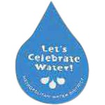 Custom Printed Water Drop Shaped Erasers!
