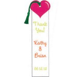 Custom Printed Wedding Bookmarks!