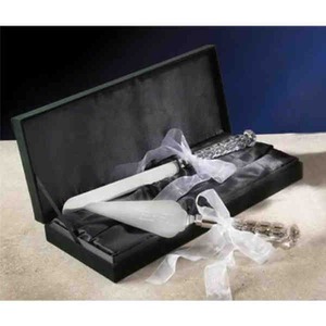 Wedding Crystal Knife Sets, Customized With Your Logo!