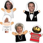 Custom Printed Wedding Hand Puppets!