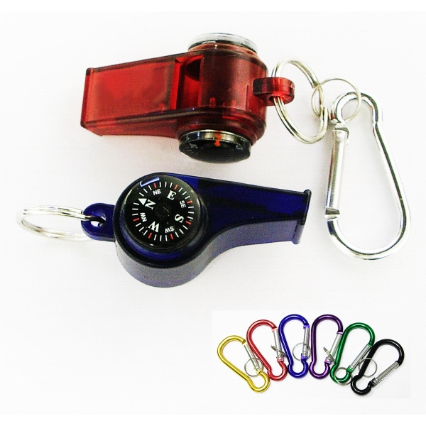 Whistles with Compasses, Custom Printed With Your Logo!