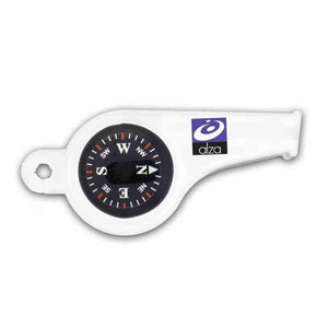 Whistles with Compasses, Custom Imprinted With Your Logo!