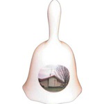 Custom Printed Ceramic Porcelain Bells
