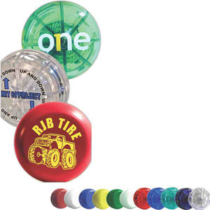 White Color Yo-yos, Custom Made With Your Logo!