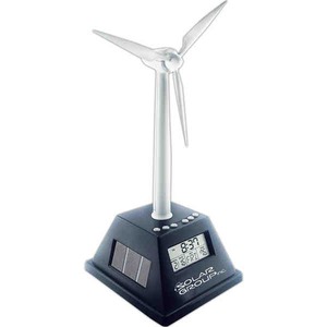 Wind Power Clocks, Customized With Your Logo!