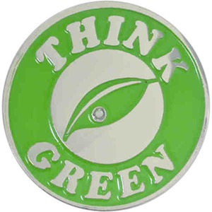 Wind Power Lapel Pins, Custom Decorated With Your Logo!