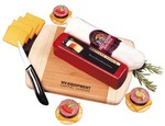 Custom Printed Non Perishable Package Cheese and Sausage Food Gifts!