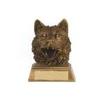 Custom Engraved Wolf Mascot Awards!