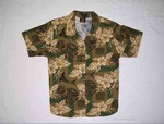 Custom Imprinted Womens Ocean Island Hawaiian Camp Shirts