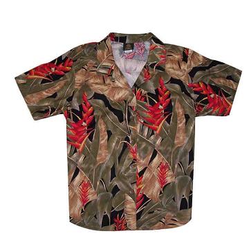 Womens Vintage Paradise Hawaiian Camp Shirts, Custom Imprinted With Your Logo!