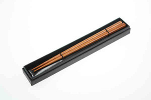 Wooden Brown Chopsticks with Cardboard Boxes, Custom Imprinted With Your Logo!