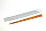 Custom Imprinted Wooden Brown Chopsticks with Pouches