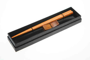 Wooden Chopsticks and Rest Sets, Custom Imprinted With Your Logo!