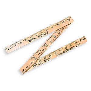 Folding Yardsticks, Custom Made With Your Logo!