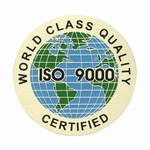 Custom Engraved World Class Certified ISO 9000 Emblems and Seals!
