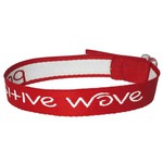Custom Imprinted Woven Webbing Bracelets!