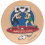 Custom Engraved Wrestling Activity Emblems and Seals!