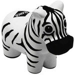 Custom Imprinted Zebra Stress Relievers!