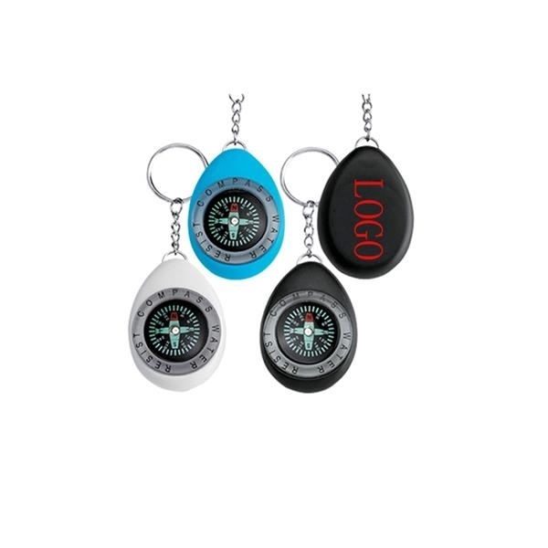 Zipper Pull Compasses, Customized With Your Logo!