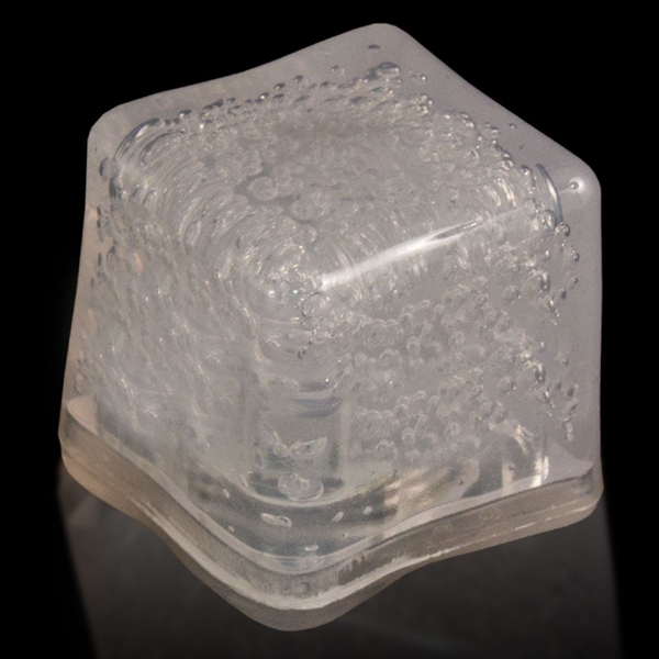 Red Econo Glow Light Up Ice Cubes, Custom Imprinted With Your Logo!