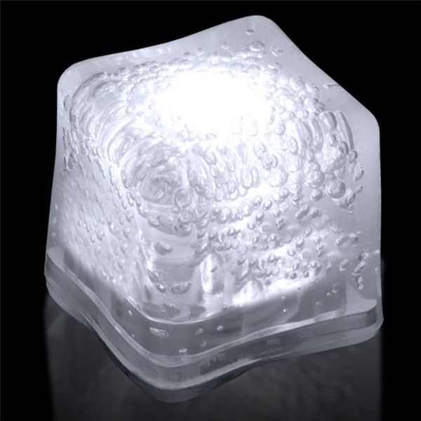 Blue Econo Glow Light Up Ice Cubes, Custom Printed With Your Logo!