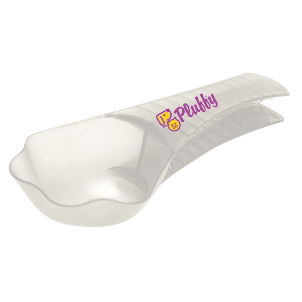 American Made Pet Food Scoops And Clips, Custom Printed With Your Logo!