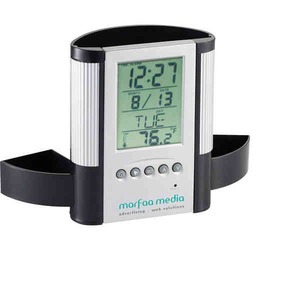 Alarm Desk Clocks, Custom Printed With Your Logo!