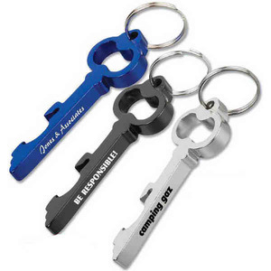 1 Day Service Key Shaped Bottle and Can Openers, Custom Decorated With Your Logo!