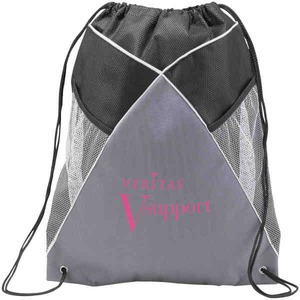 Mesh Drawstring Backpacks, Custom Printed With Your Logo!