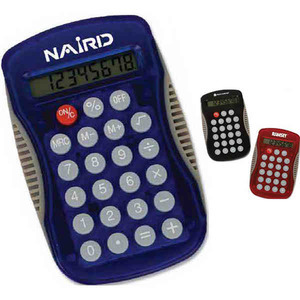 1 Day Service Pocket Calculators, Custom Imprinted With Your Logo!