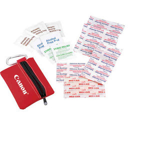1 Day Service Travel First Aid Kits, Custom Decorated With Your Logo!