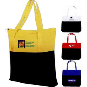 Two Tone Tote Bags, Custom Printed With Your Logo!