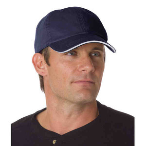 1 Day Service Unconstructed Six Panel Caps, Custom Imprinted With Your Logo!