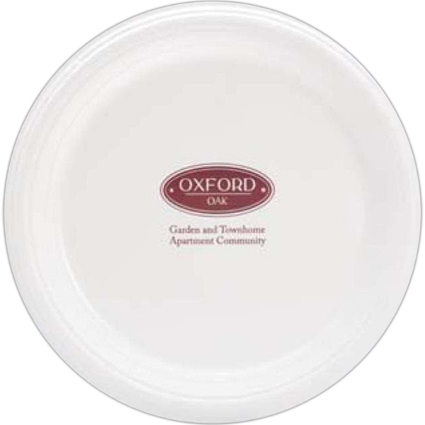 Disposable Plastic Plates, Customized With Your Logo!