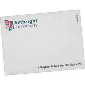 10 Sheet Post-It Notepads, Custom Imprinted With Your Logo!