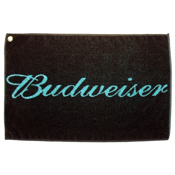 Jacquard Woven Full Golf Towels, Customized With Your Logo!