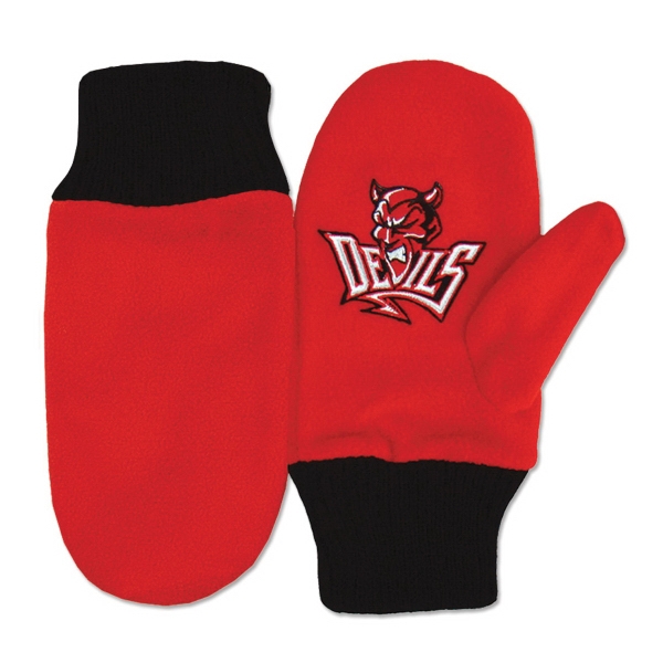 Custom Printed Horse Mascot Mittens