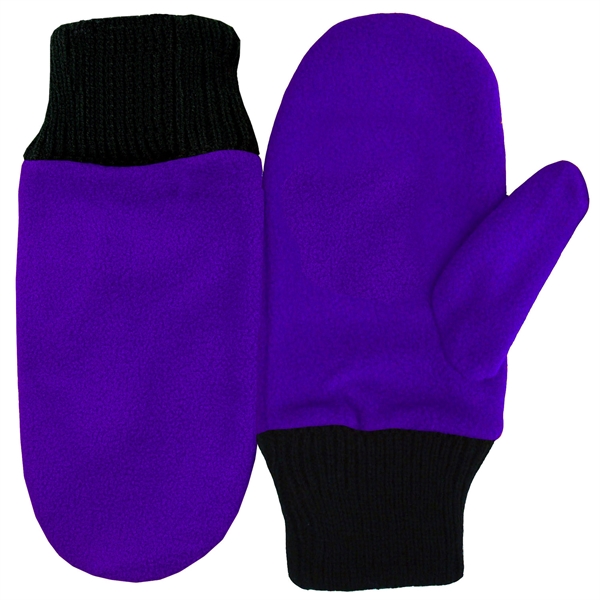 Paw Print Mascot Mittens, Custom Imprinted With Your Logo!
