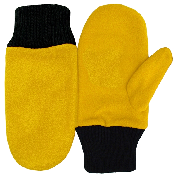 Bear Mascot Mittens, Custom Imprinted With Your Logo!
