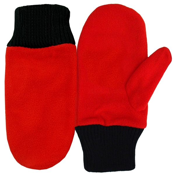 Paw Print Mascot Mittens, Custom Imprinted With Your Logo!