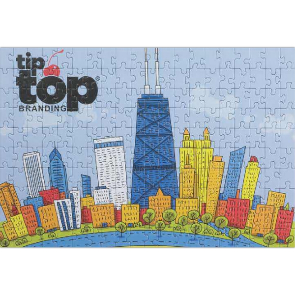 200 Piece Jigsaw Puzzles, Custom Imprinted With Your Logo!