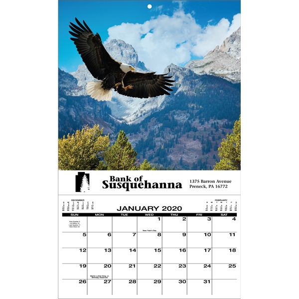 Eagles Appointment Calendars, Personalized With Your Logo!