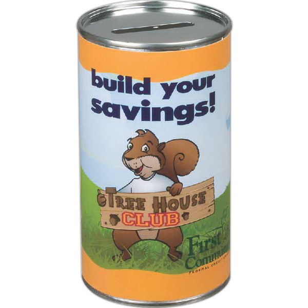 Collection Cans, Customized With Your Logo!