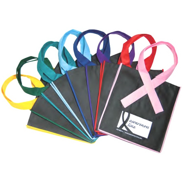 Awareness Ribbon Bags, Custom Imprinted With Your Logo!