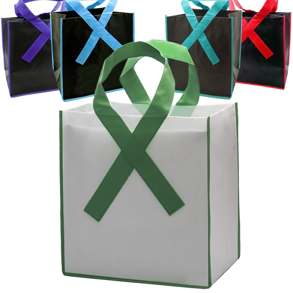 Awareness Ribbon Bags, Custom Imprinted With Your Logo!