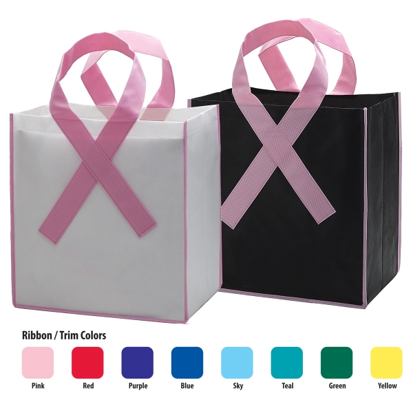 Awareness Ribbon Bags, Custom Imprinted With Your Logo!