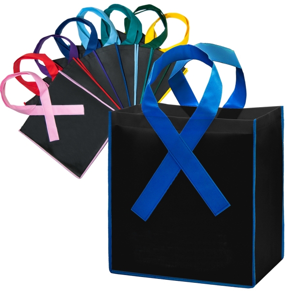 Awareness Ribbon Bags, Custom Imprinted With Your Logo!