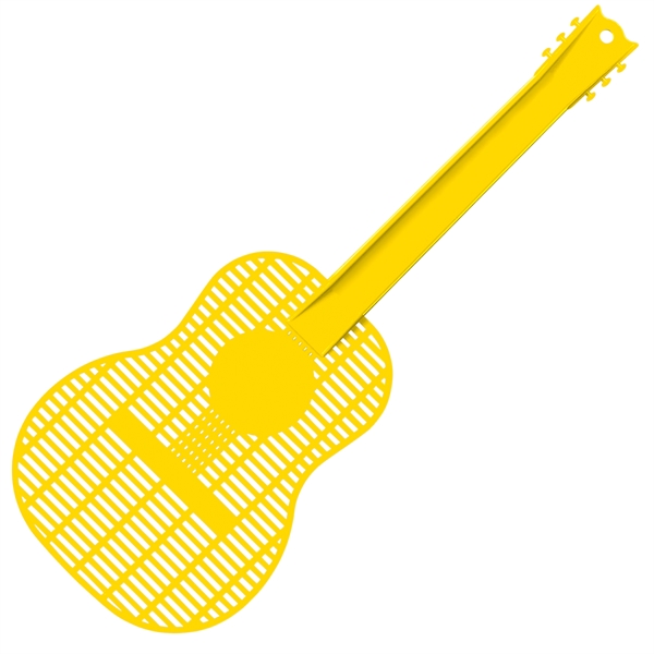 Guitar Shaped Fly Swatters, Custom Decorated With Your Logo!
